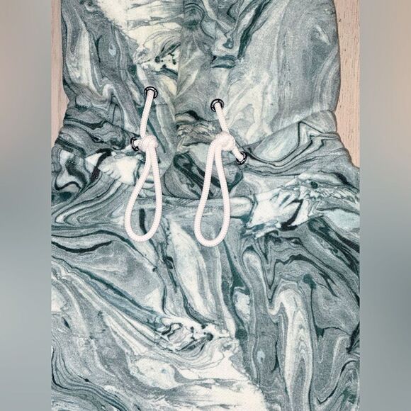 Scotch & Soda Rare Marbled cotton-blend artwork hoodie Excellent Condition - Picture 3 of 7